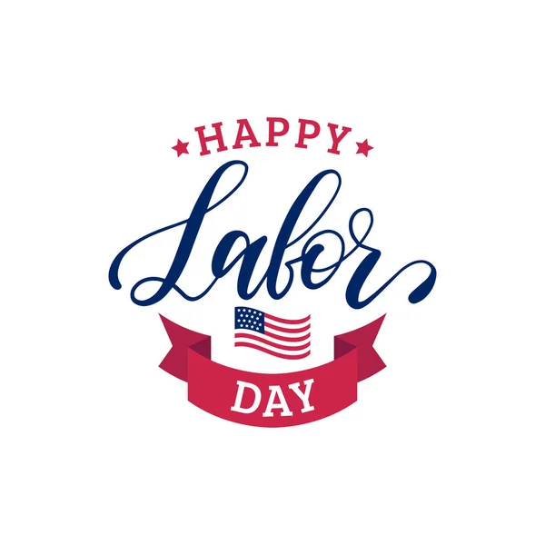 Labor Day greeting or invitation card