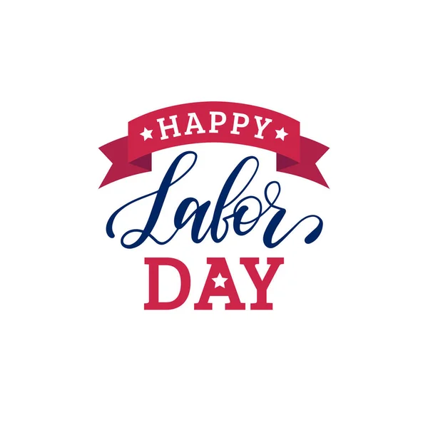 Labor Day greeting or invitation card