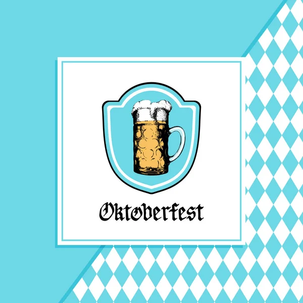 Bierfest-Plakat — Stockvektor