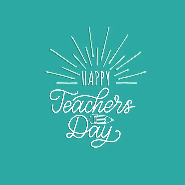 Happy Teachers' Day poster