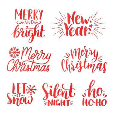 Noel ve yeni yıl hat seti 