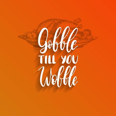 Yalayıp yutmak kadar sen Wobble el yazı