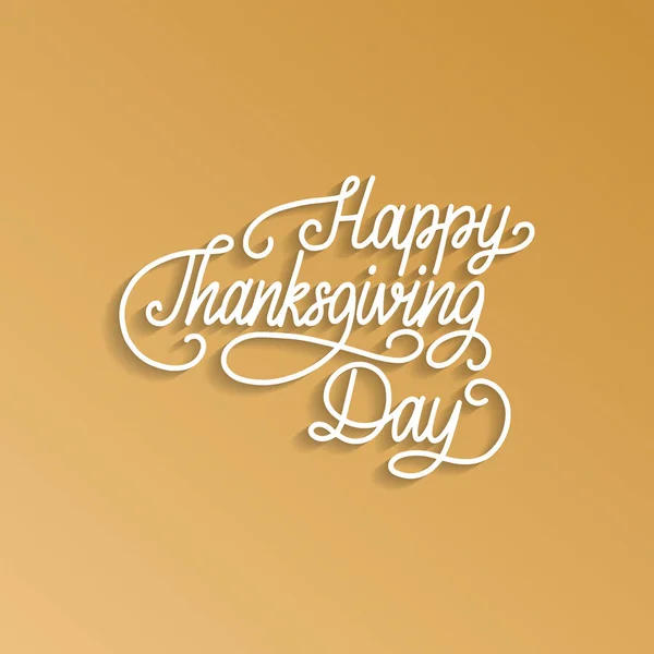 Счастливого дня благодарения. . — стоковый вектор