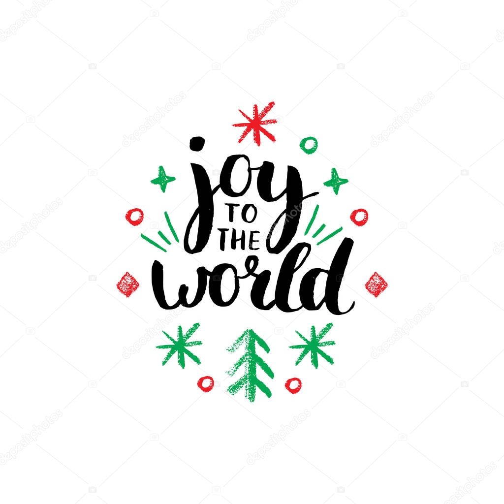 Winter holidays bakery label isolated on white