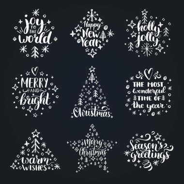 Noel küme etiketleri  