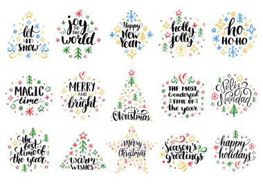 Noel küme etiketleri 