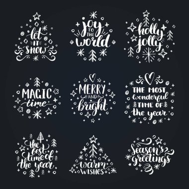 Noel küme etiketleri  