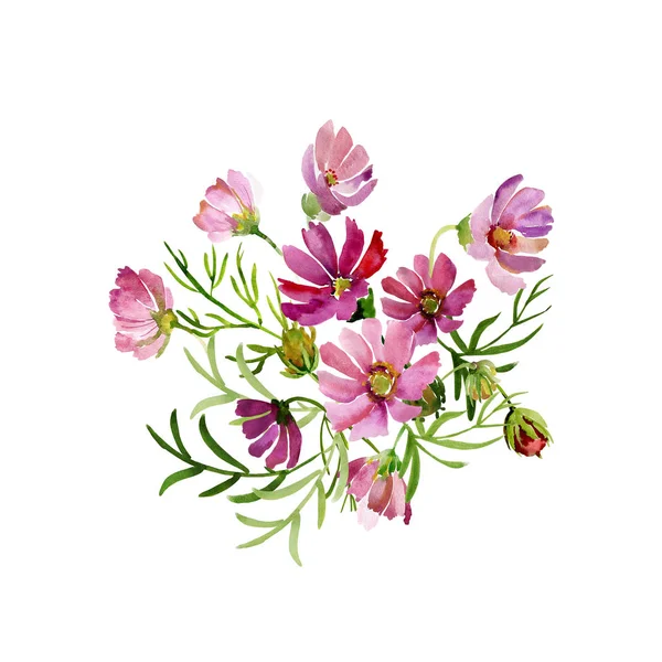 Patroon tuin bloemen — Stockfoto