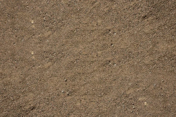 Textur des trockenen Sandes, Ansicht von oben — Stockfoto