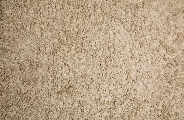Closeup shot of fluffy bathroom carpet — Stock Photo, Image