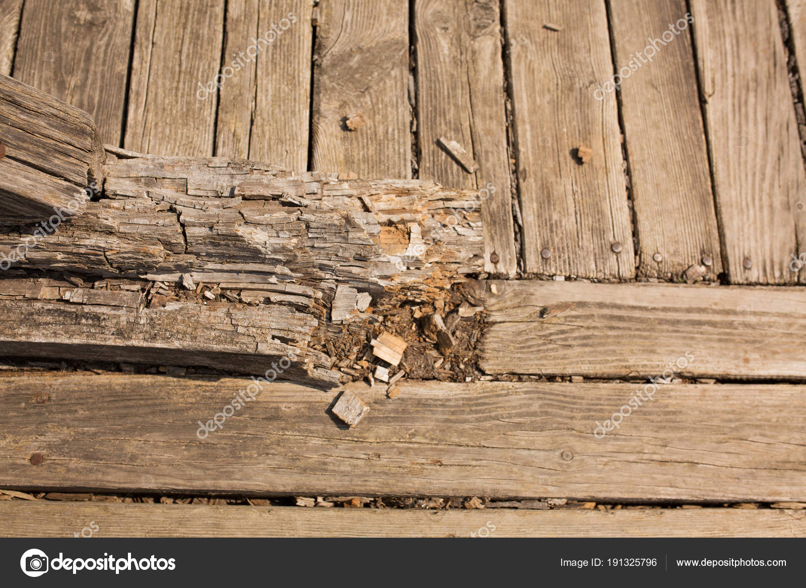 Closeup Fragment Of Wooden Floor With Cracks Stock Photo C Vika