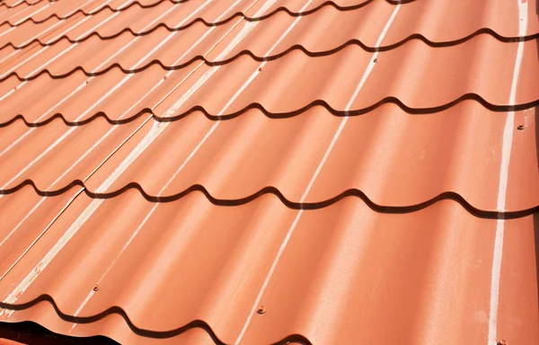 Primer plano de textura de tejas de techo —  Fotos de Stock