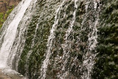 Rock Garden 'da bir şelale, Uttar Marg, Chandigarh Rock Garden, Sektör 1, Chandigarh