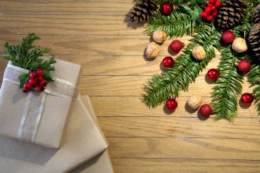 Noel arka plan dekorasyon ile 