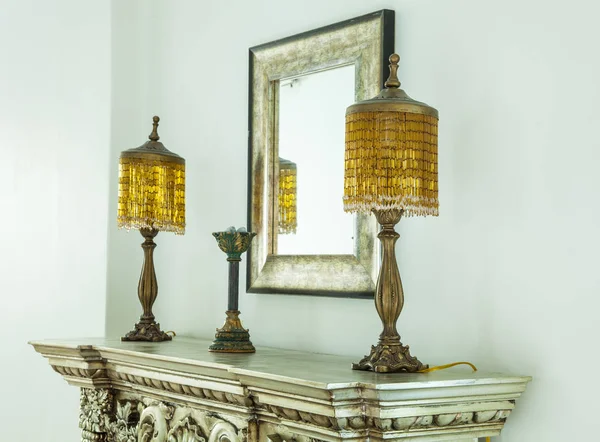 Zarif dekoratif lambalar — Stok fotoğraf
