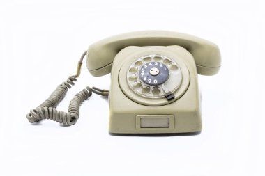 eski vintage telefon 