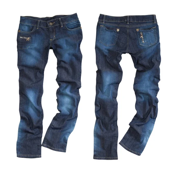 Jeans bleu fond — Photo