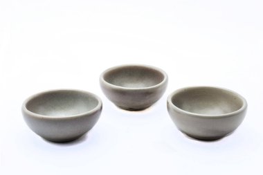 Beyaz arka plan üzerinde yemekler