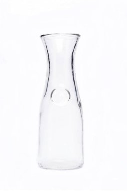 Cam Vazoda beyaz izole,