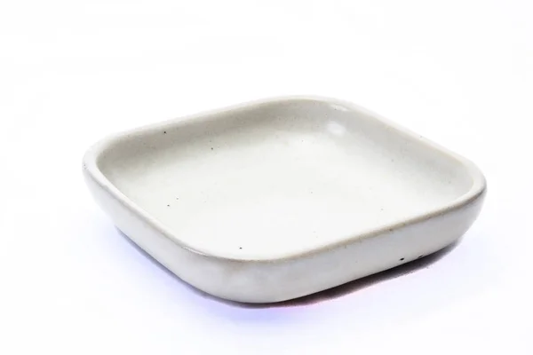 Посуд на білому тлі — стокове фото