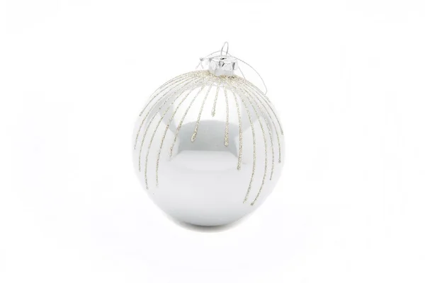 Kerstballen met decoratie details. — Stockfoto