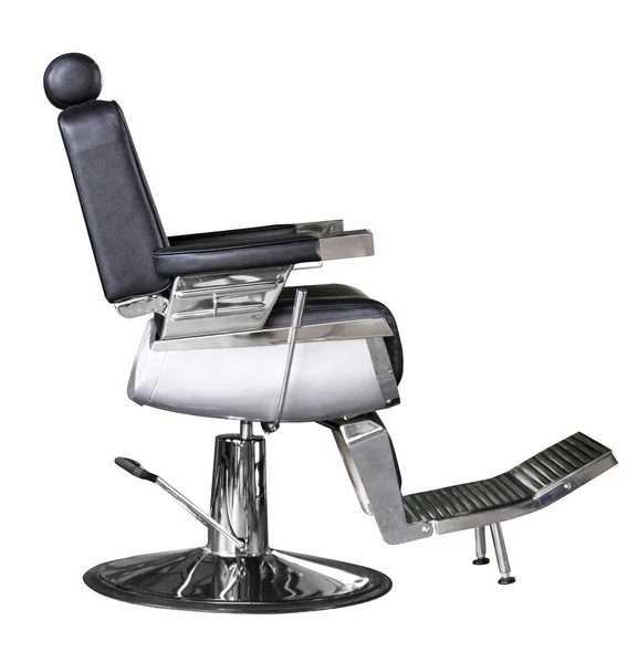 Barber leather seat — Stock Photo, Image