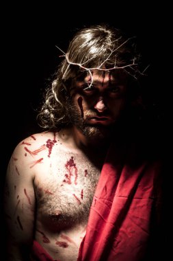 # Dikenli taç giymiş İsa Mesih #