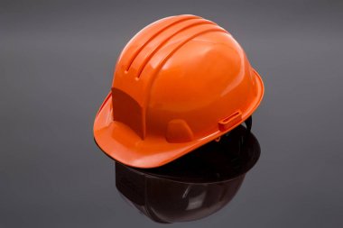 Turuncu koruyucu kask konstrüksiyonlar için  