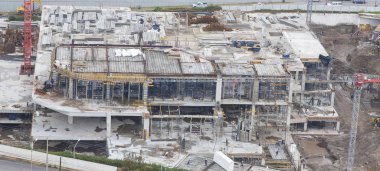 İnşaat sürecinde gökten gördüm