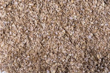 Buğday kepeği dokusuna kadar kapatın