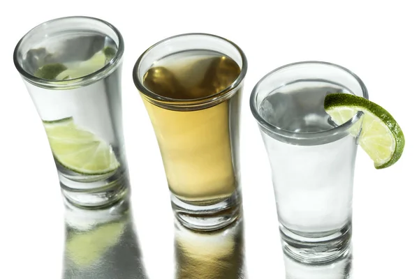 Detalhe do tiro de tequila — Fotografia de Stock