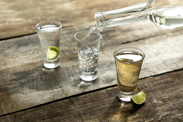 Detail of tequila shot — Stock Photo, Image