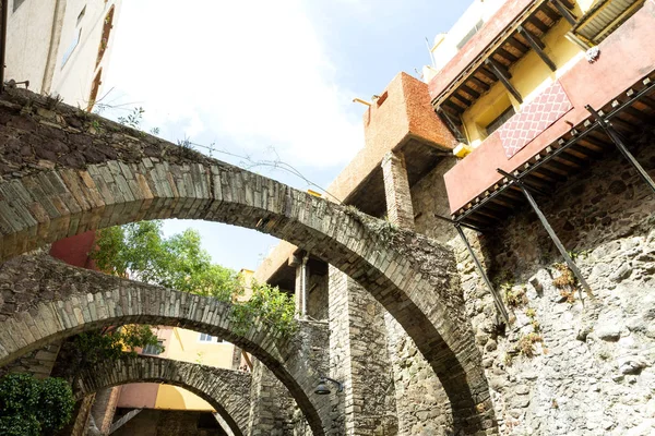 Guanajuato, Mexiko. Ulice pohled na starověké. — Stock fotografie