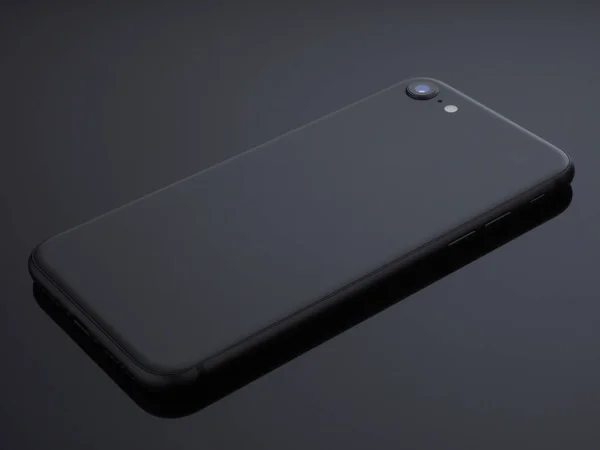 Grey black smartphone studio shoot gradient light 