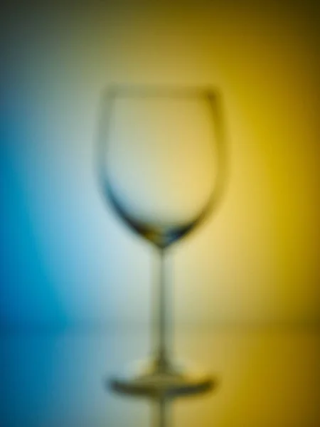 Blurred background glass glass in color light