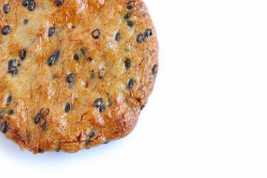 Siyah susam ile pirinç kraker