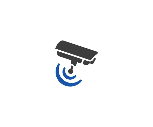 카메라 템플릿입니다 Cctv 카메라 디자인입니다 Wifi — 스톡 벡터