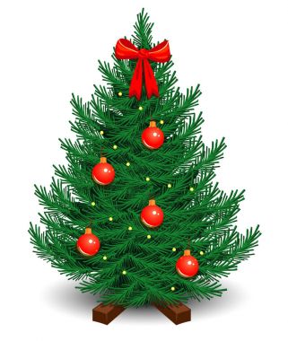 Madalyalı Noel ağacı