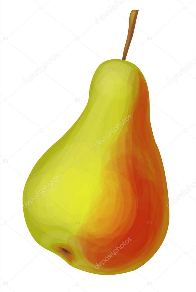 yellow pear fruit