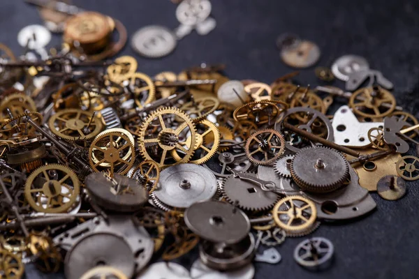 Details Technologie Oogsten Van Kleine Tandwielen Tafel — Stockfoto