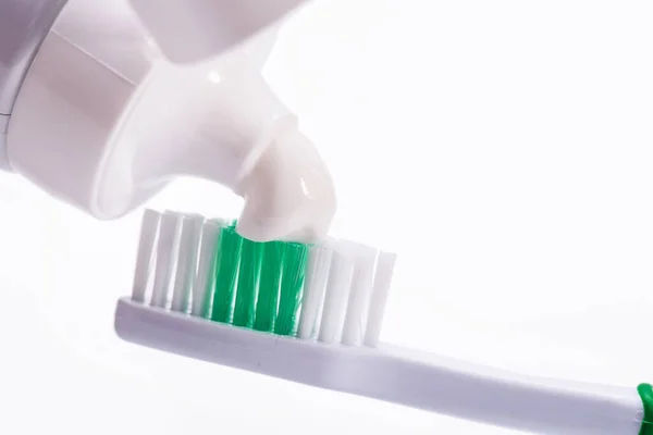 Dental Toothbrush Toothpaste — Stock Photo, Image
