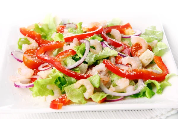 Comida Salada Saborosa Fresca — Fotografia de Stock