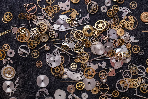 Details Technologie Oogsten Van Kleine Tandwielen Tafel — Stockfoto