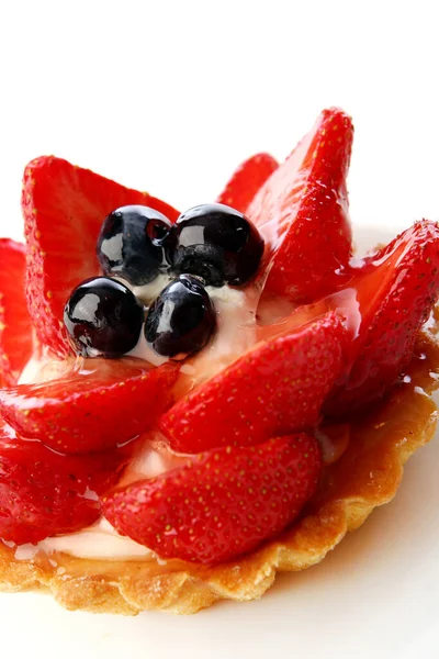 Dessert Fruitcake Met Bosbessen — Stockfoto