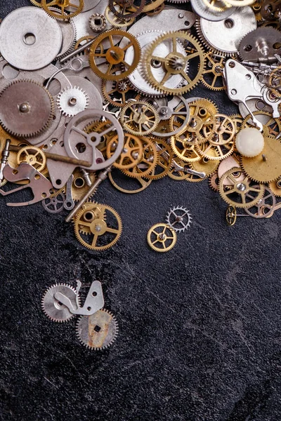 Details Technologie Oogsten Van Kleine Tandwielen Tafel — Stockfoto