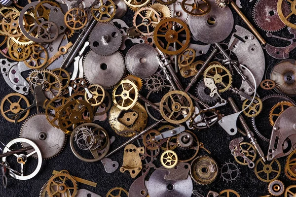 Details Technologie Oogsten Van Kleine Tandwielen Tafel — Stockfoto