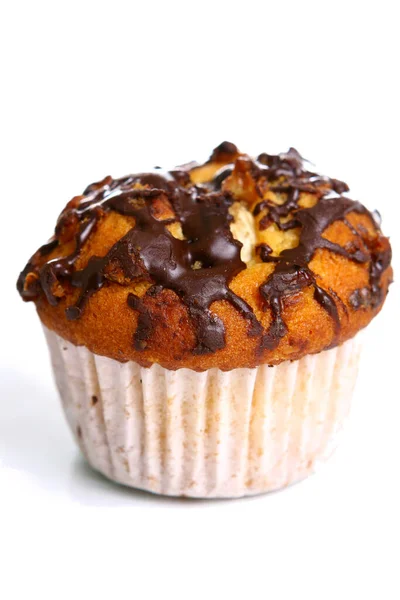 Cupcake Con Cioccolato Grattugiato — Foto Stock