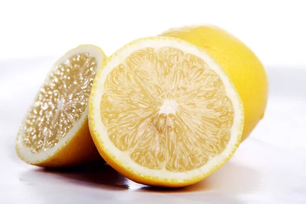 Limón Fresco Húmedo — Foto de Stock