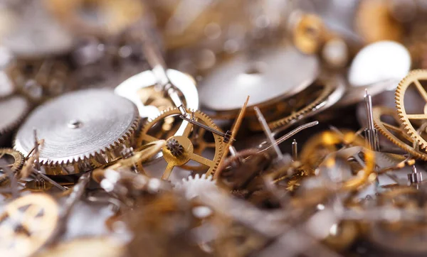 Details Technologie Oogsten Van Kleine Tandwielen Tafel — Stockfoto