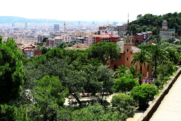 Vacker Utsikt Över Staden Barcelona — Stockfoto